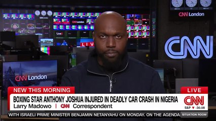 Two people killed in Anthony Joshua car crash named by Nigerian president