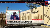 Actualización de los lesionados atendidos en el Hospital Civil de Oaxaca tras accidente del Tren