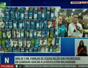 Miranda | Más de 3 mil familias han sido beneficiadas con gran despliegue alimentario