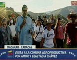 Jefe de Estado da inicio al Plan Nacional de Siembra en la comuna Por Amor y Lealtad a Chávez