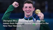 Olympic champion Rhys McClenaghan among those from NI recognised in honours list