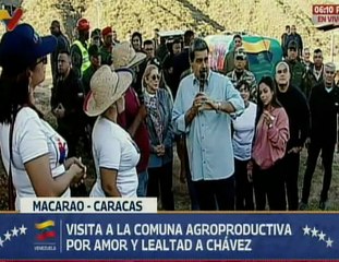 Presidente Nicolás Maduro destaca a Macarao como epicentro de producción agroalimentaria