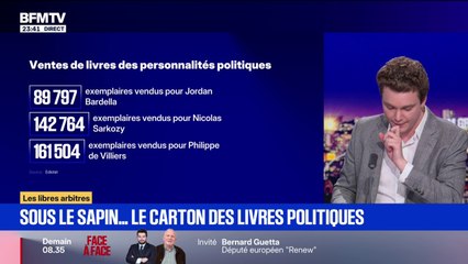 LES LIBRES ARBITRES - Sous le sapin de Noël ... Le carton des livres politiques