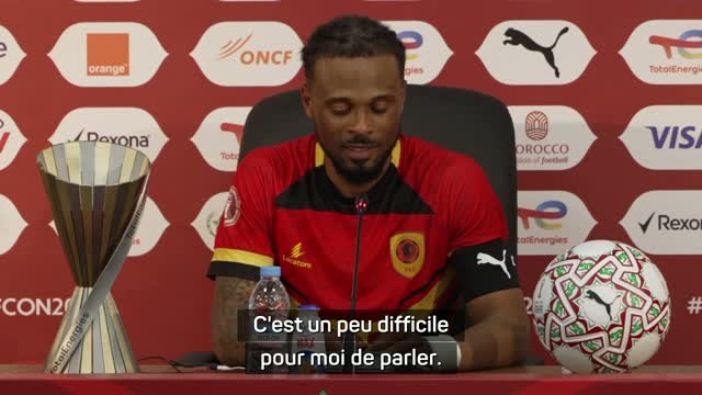Angola - Un capitaine ému estime avoir tout donné pour sa “dernière compétition”