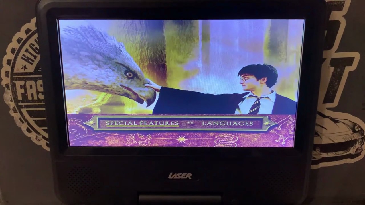 Opening to Harry Potter And The Prisoner of Azkaban 2 Disc Widescreen Edition Disc 2 2004 DVD Australia