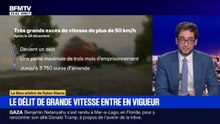 Le délit de grande vitesse entre en vigueur - 29/12