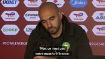 Maroc - Regragui : “Ce n'est pas un match référence, il faut du réalisme et de la confiance”