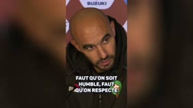 Maroc - Regragui : “L'objectif, c'est l'union sacrée, il n’y a plus de calculs”