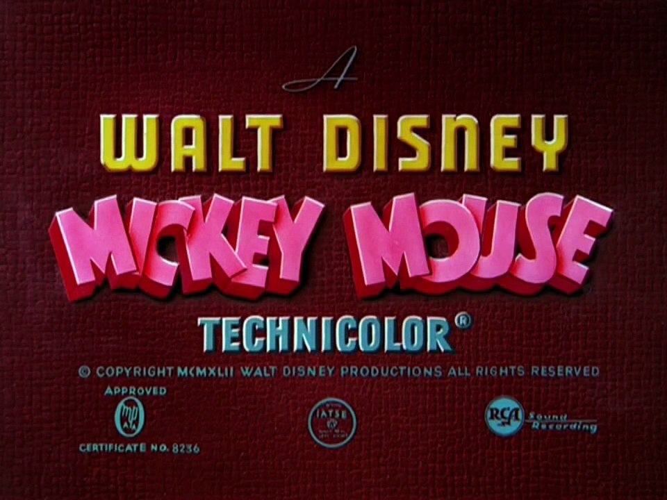 Mickey Mouse e Pluto - Pluto e o Tatu (1943)