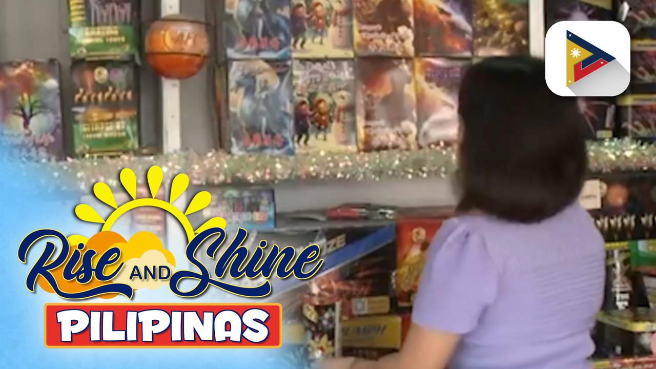 Mga tindahan ng paputok sa Bocaue, Bulacan, patuloy na dinadagsa ng mga mamimili