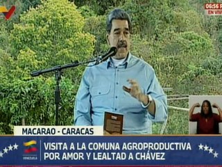 Jefe de Estado: Sabemos que lo que funciona para cuidar la tierra es las técnicas del conuco