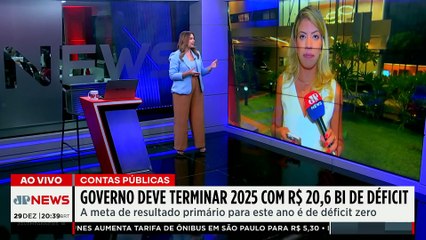 Governo deve terminar 2025 com déficit de R$ 20,6 bilhões