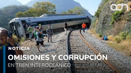 Advertencias ignoradas, corrupción y negligencia detrás del descarrilamiento del Tren Interoceánico