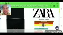 Perfume Zara Black For Him Efition