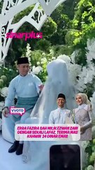 Erra Fazira sah milik Ezwan Zain dengan sekali lafaz, terima mas kahwin 24 dinar emas