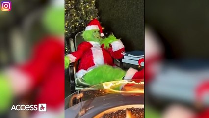 Céline Dion Sings ‘All by Myself’ Dressed As The Grinch On Christmas Eve