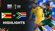 Zimbabwe 2-3 South Africa | AFCON 25 | Match Highlights