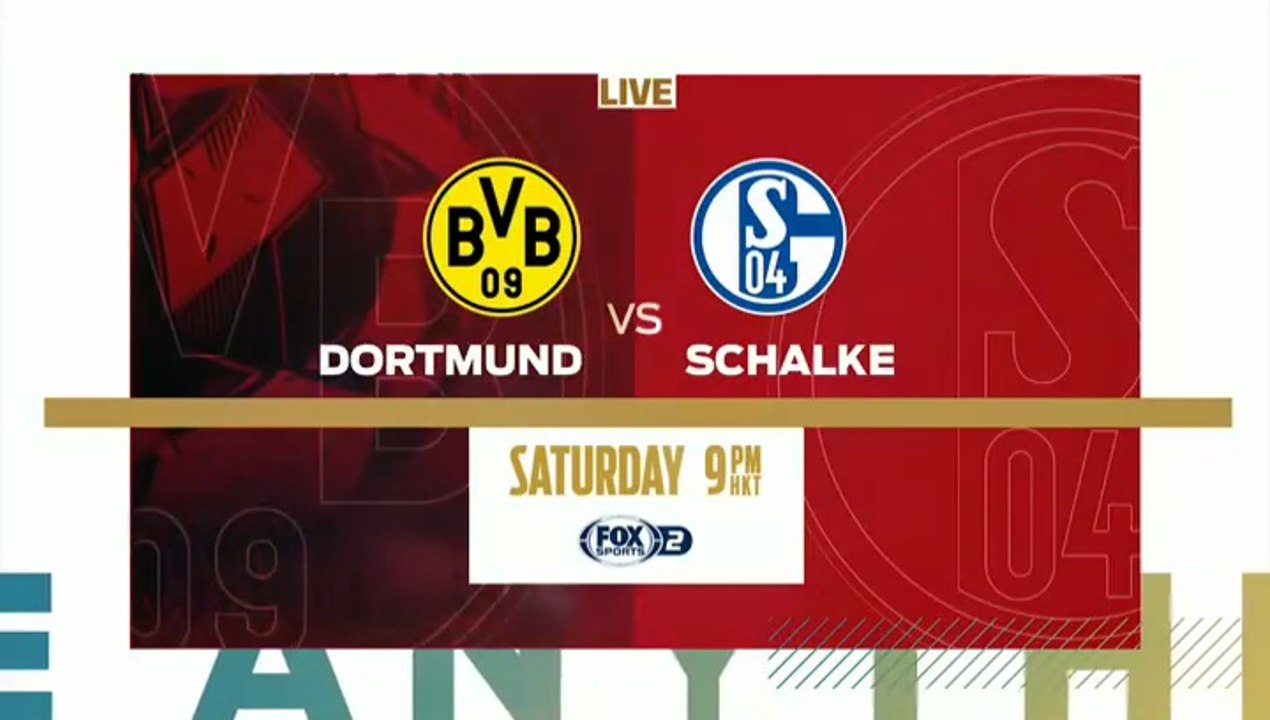 Bundesliga 2019-20 : Borussia Dortmund vs Schalke