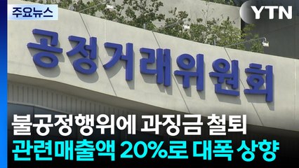 시장지배적지위 남용 과징금 한도, 관련매출액 20%로 대폭 상향 / YTN