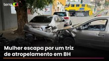 Entregadora escapa de atropelamento em Belo Horizonte