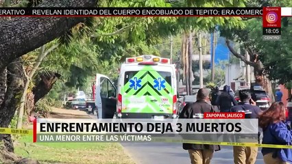 Balacera en Zapopan deja tres fallecidos, entre ellos una menor, y cuatro heridos graves