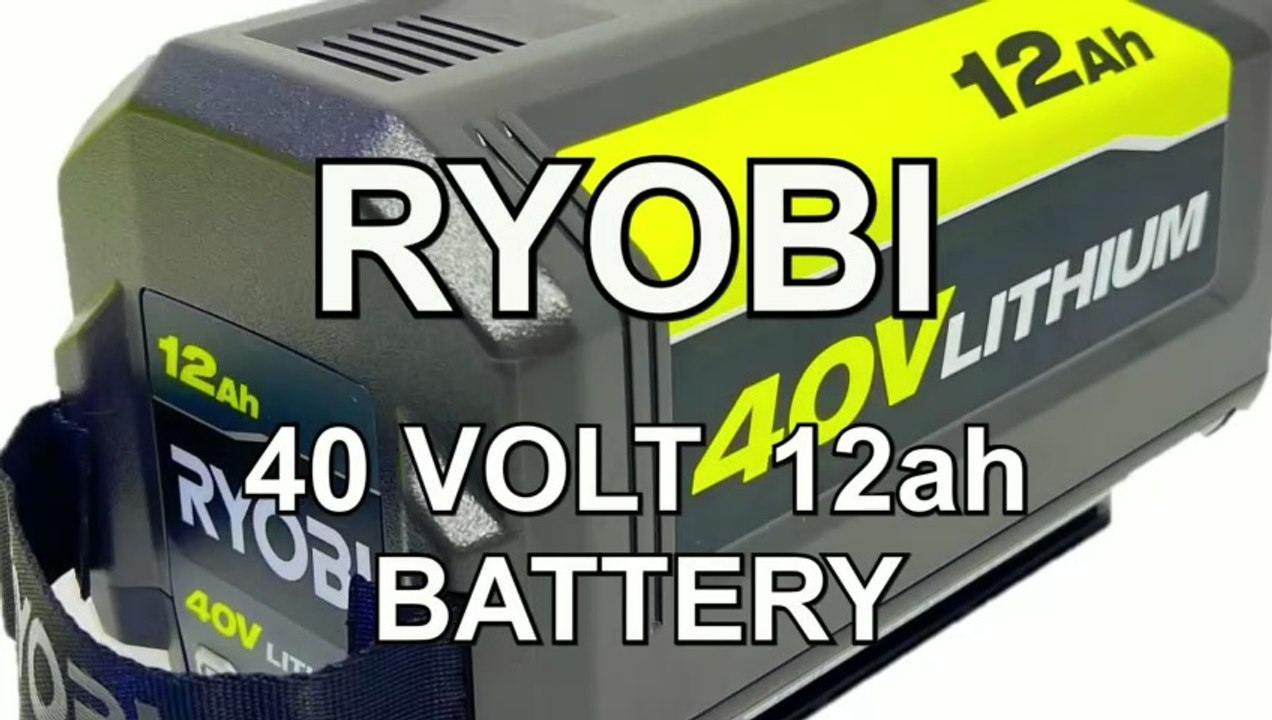 Is RYOBI's 40v 12AH Battery Worth The Hype?