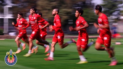 Chivas comparte el entrenamiento de sus jugadores en su preparación para el Clausura 2026