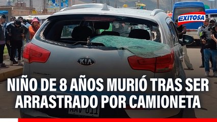 Tragedia en Puno: Niño de 8 años fallece tras ser arrastrado varias cuadras por camioneta