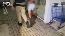 Homem é preso após jogar roupas de mulher para fora e impedi-la de entrar em casa