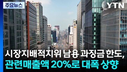 시장지배적지위 남용 과징금 한도, 관련매출액 20%로 대폭 상향 / YTN