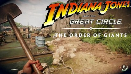 Indiana Jones and the Great Circle The Order of Giants DLC (2025) Gameplay on Playstation 5
