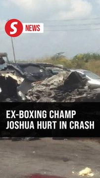 Boxer Anthony Joshua stable after deadly car crash in Nigeria