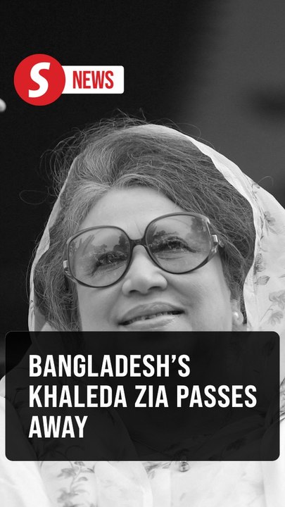 Bangladesh's first female prime minister, Khaleda Zia, dies at 80