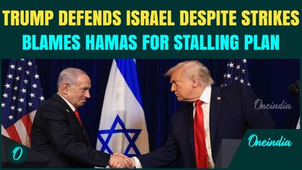 Trump Says Israel Is Doing Everything ‘FINE’, Blames HAMAS For Delaying Gaza Peace Plan