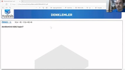 Denklemler 01-1