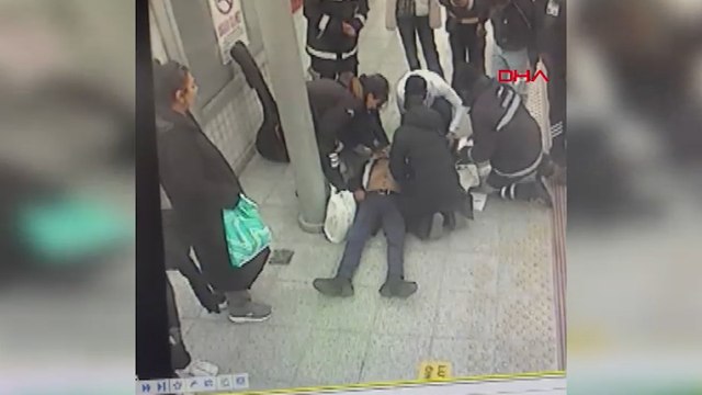 Tren beklerken kalp krizi geçirdi, ilk müdahaleyi perondaki sağlıkçı yaptı