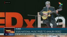 Cuba, 2025 National Music Prize to Amaury Perez