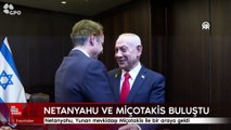 Netanyahu, Yunan mevkidaşı Miçotakis ile bir araya geldi