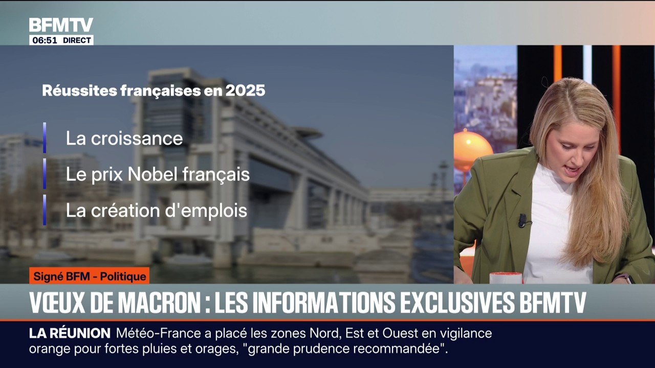 INFO BFMTV - Lutte contre le pessimisme, contexte international, projection vers 2026...ce que va dire Emmanuel Macron lors de ses vœux