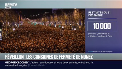 Nouvel An: 10.000 policiers, gendarmes et militaires mobilisés à Paris