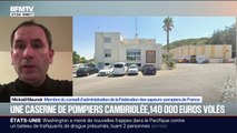 Cambriolage à la caserne de pompiers de Hyères: Mickaël Maunoir, membre du conseil d’administration de la Fédération des sapeurs-pompiers de France, dénonce 