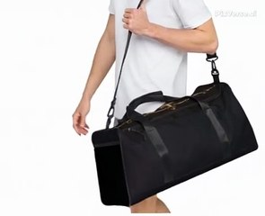 Bolsa de viaje negra – colección J.A.M.L