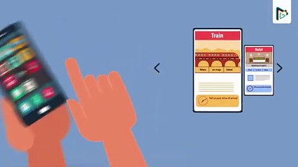 Animated Mobile App Explainer Video for E-Ticket Solutions