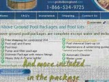 Above Ground Pool Packages and Pool Kits