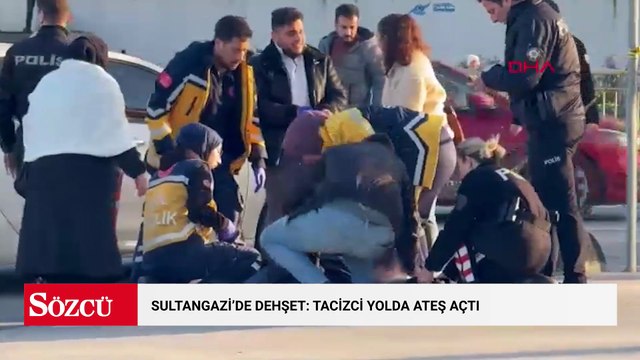 Sultangazi’de dehşet: Tacizci yolda ateş açtı