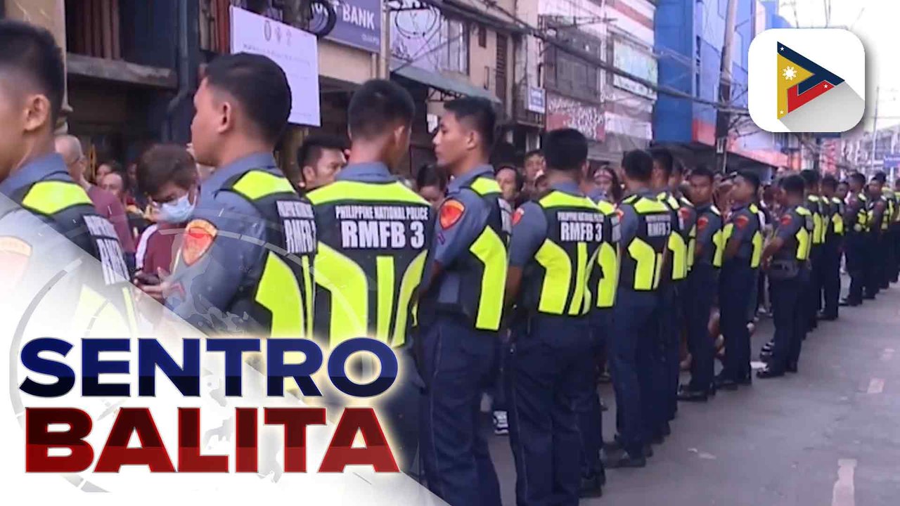 Higit 100 hijos-pulis, ide-deploy para sa traslacion ng Poong Hesus Nazareno sa January 9