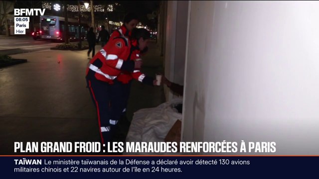 Plan grand froid: les maraudes renforcées en Île-de-France