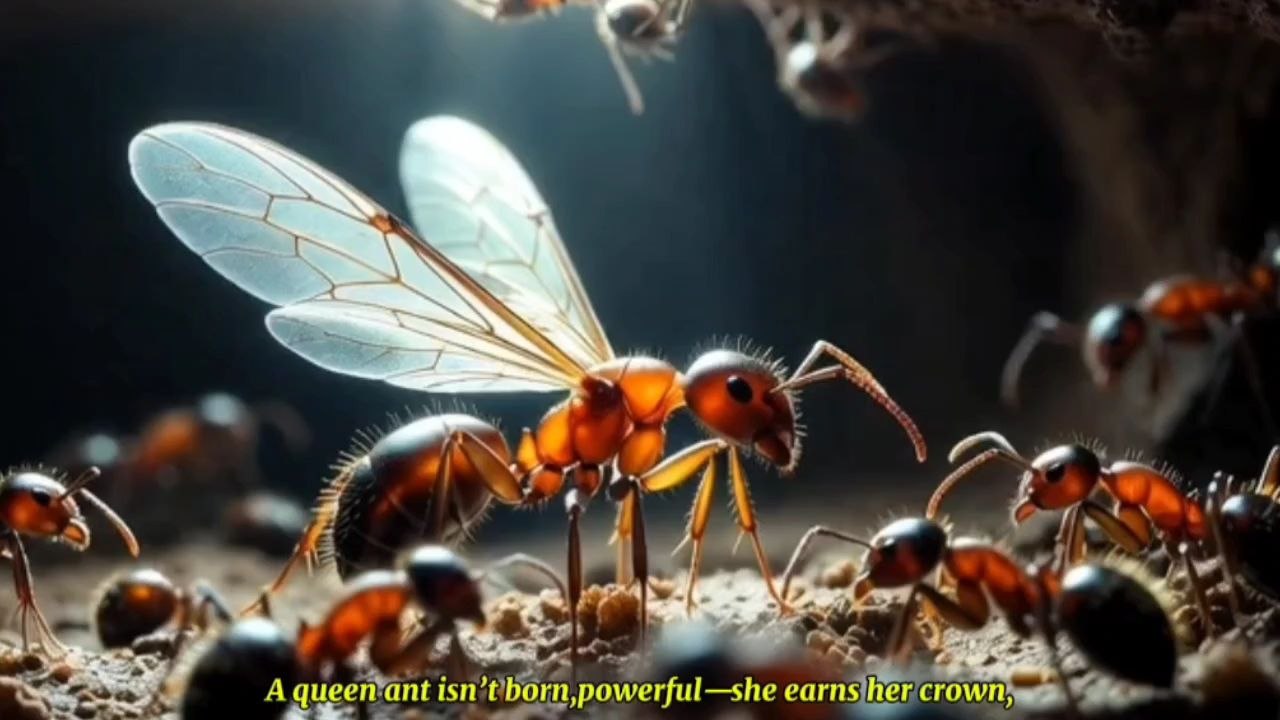 How do Queen Ants become Queen?