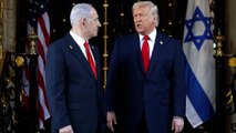 Trump y Netanyahu se dicen halagos ante la prensa: 