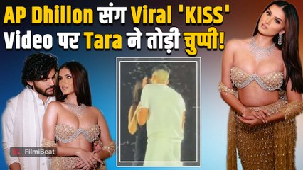 Tara Sutaria Reveals Truth Behind Viral ‘Kiss’ Video With AP Dhillon, Says “Clever Editing…”